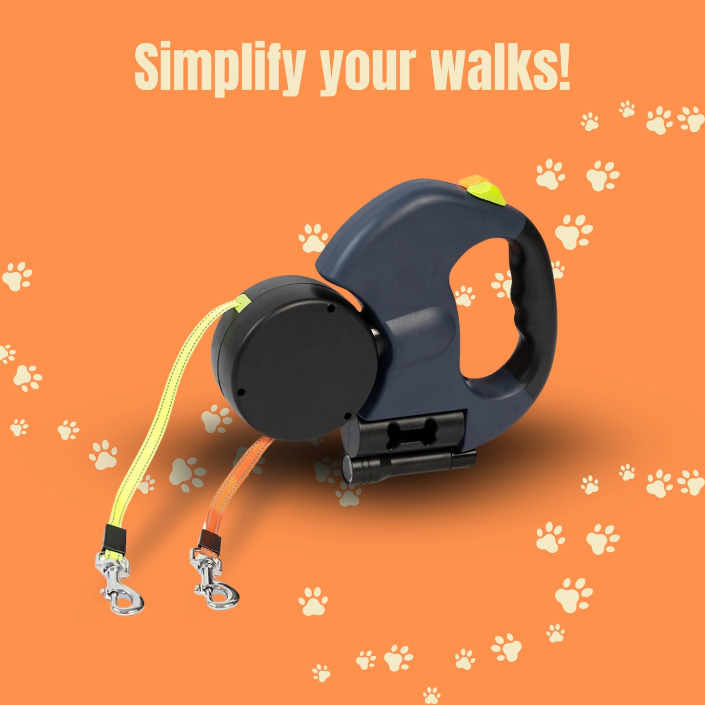 Dog double leash